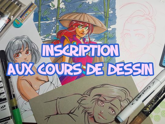 Inscription aux cours de dessins