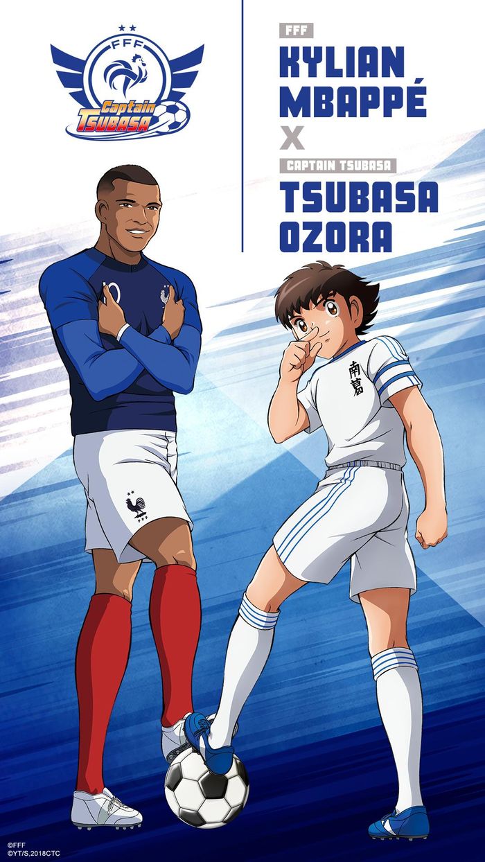 Captain Tsubasa en route pour l&#039;Euro 2020 avec l’Equipe de France de