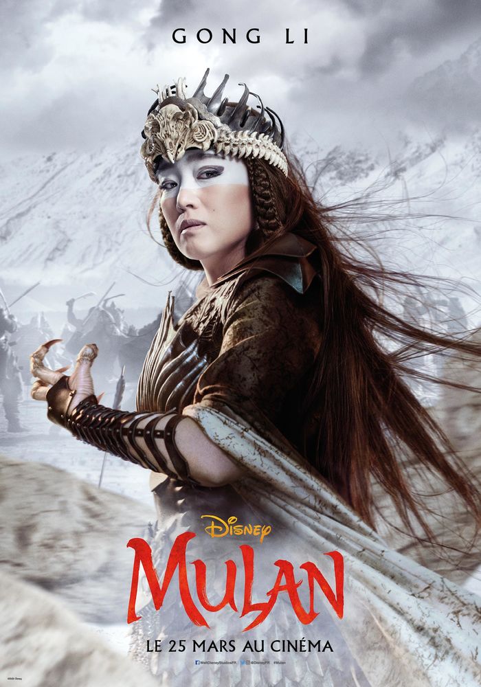 Mulan (2020) : Affiches personnages et coulisses du film