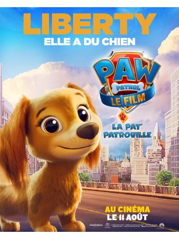 Couverture Paw Patrol Pat' Patrouille Les Personnages Du Film