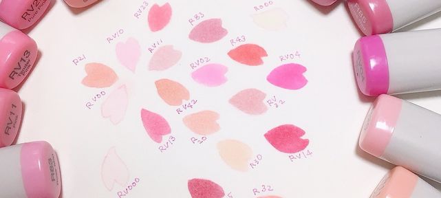 couleurs-copic-fleurs-cerisiers