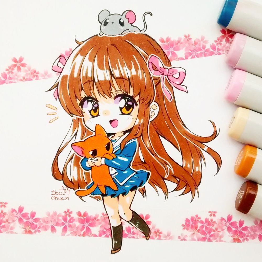 Fruits Basket Dessin Tohru Honda Par Ibuchuan