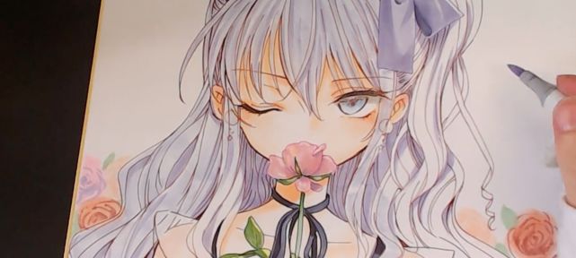 copic-sur-shikishi-par-lunaticjoker