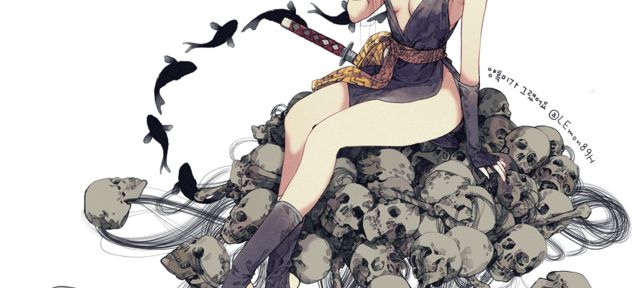 coloriage-dessin-yura-inu-yasha-par-lemon89h