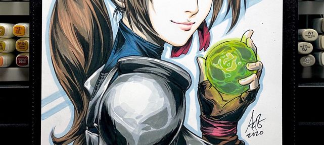 video-dessin-jessie-final-fantasy-7-par-artgerm