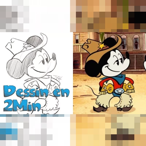 Apprendre à dessiner Mickey - Blog - Dessindigo